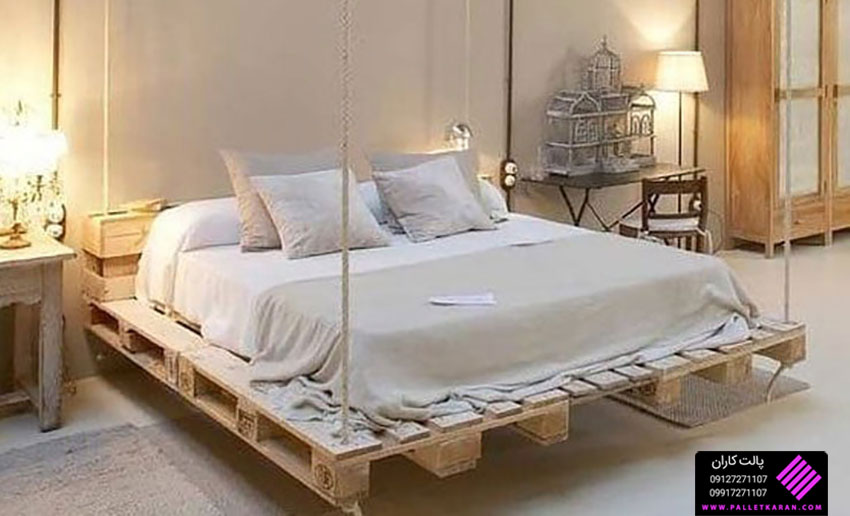 خرید پالت چوبی برای تخت